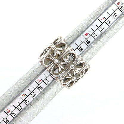 CHROME HEARTS Cemetery Cross Ring Silver 925 Size JP 21