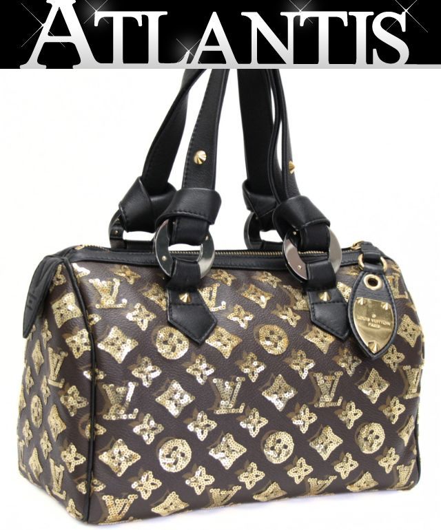 Louis Vuitton Speedy 30 Sequin Bag