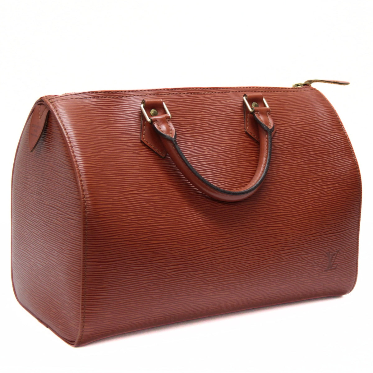 Louis Vuitton Epi Speedy 30 Kenya Brown Boston Bag