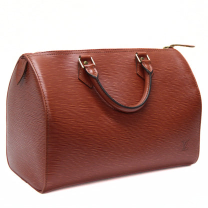 Louis Vuitton Epi Speedy 30 Kenya Brown Boston Bag