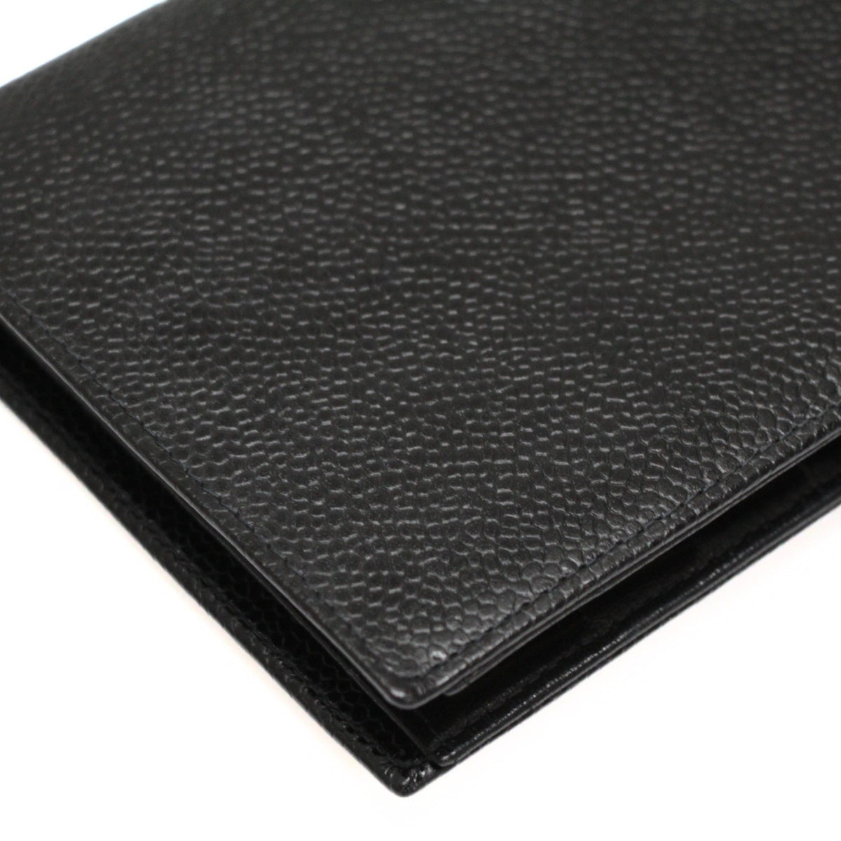 CHANEL Vintage Caviar Coco Wallet Black