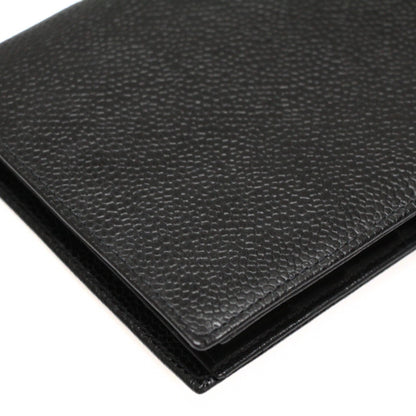 CHANEL Vintage Caviar Coco Wallet Black