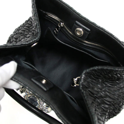 Miu Miu Matelasse Bijoux Nappa Bag Black