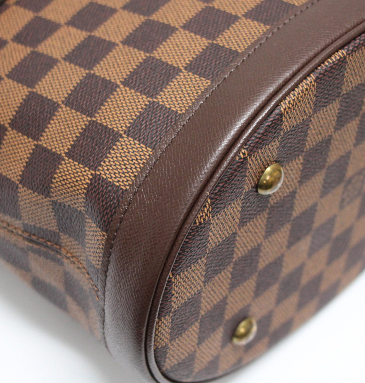 LOUIS VUITTON Mare Damier Pouch Bag Brown