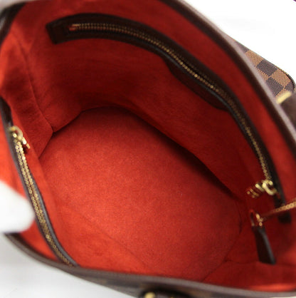 LOUIS VUITTON Mare Damier Pouch Bag Brown