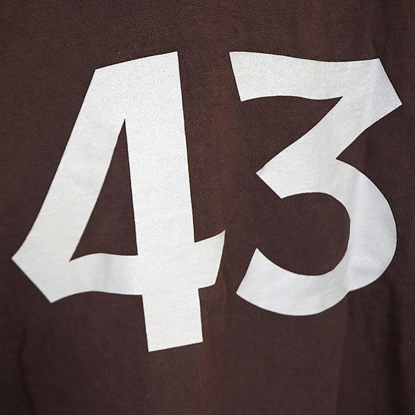 FEAR OF GOD Logo Short Sleeve T-Shirt Burgundy Size M