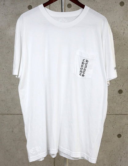 CHROME HEARTS Tokyo Exclusive Scroll T-Shirt White Size XXL
