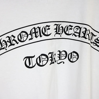 CHROME HEARTS Tokyo Exclusive Scroll T-Shirt White Size XXL