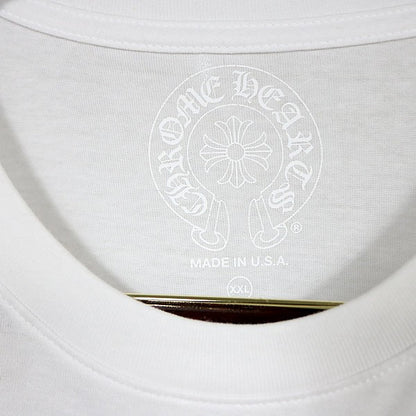 CHROME HEARTS Tokyo Exclusive Scroll T-Shirt White Size XXL