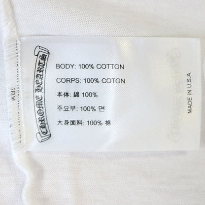 CHROME HEARTS Tokyo Exclusive Scroll T-Shirt White Size XXL