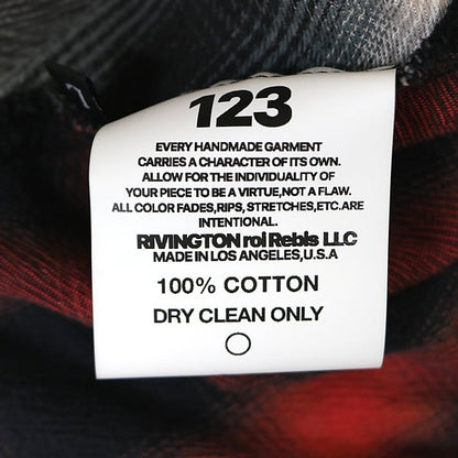 RRR123 Multicolor Cotton NAZARENE Long Sleeve Shirt Size L