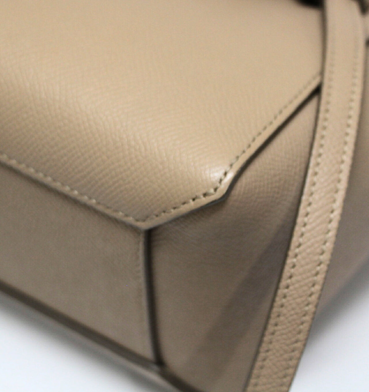 CELINE Nano Leather 2WAY Belt Bag Beige