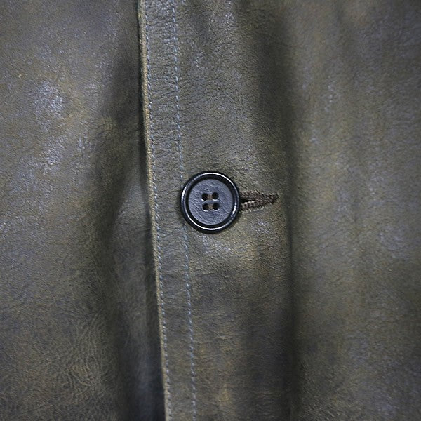 RALPH LARUREN RRL Leather Bomber Jacket Brown Size XS