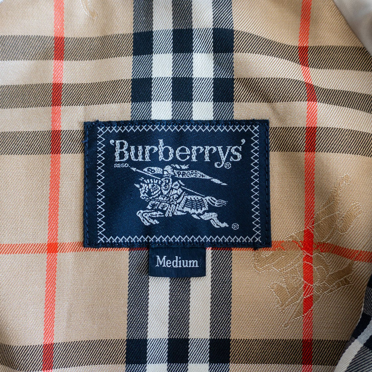 BURBERRYS 90s Cotton Nova Check Lining Swing Top Size M