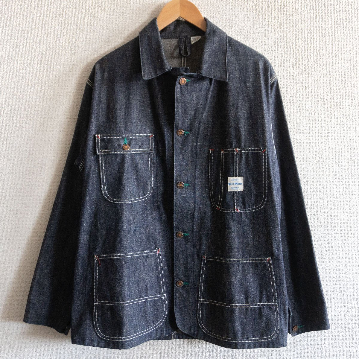 GOLD MINER Made in USA Denim Coverall Jacket Size XS