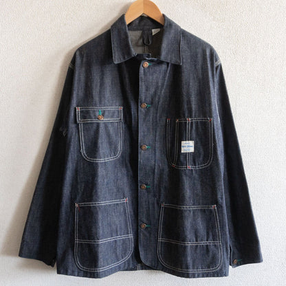 GOLD MINER Made in USA Denim Coverall Jacket Size XS