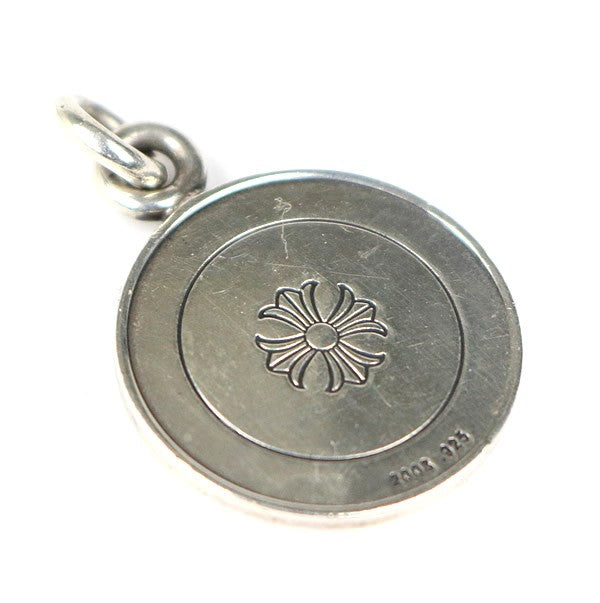 CHROME HEARTS Silver Angel Medal V1 Pendant Charm