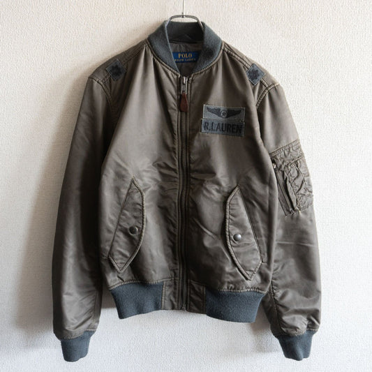 POLO RALPH LAUREN MA-1 Flight Jacket Size L