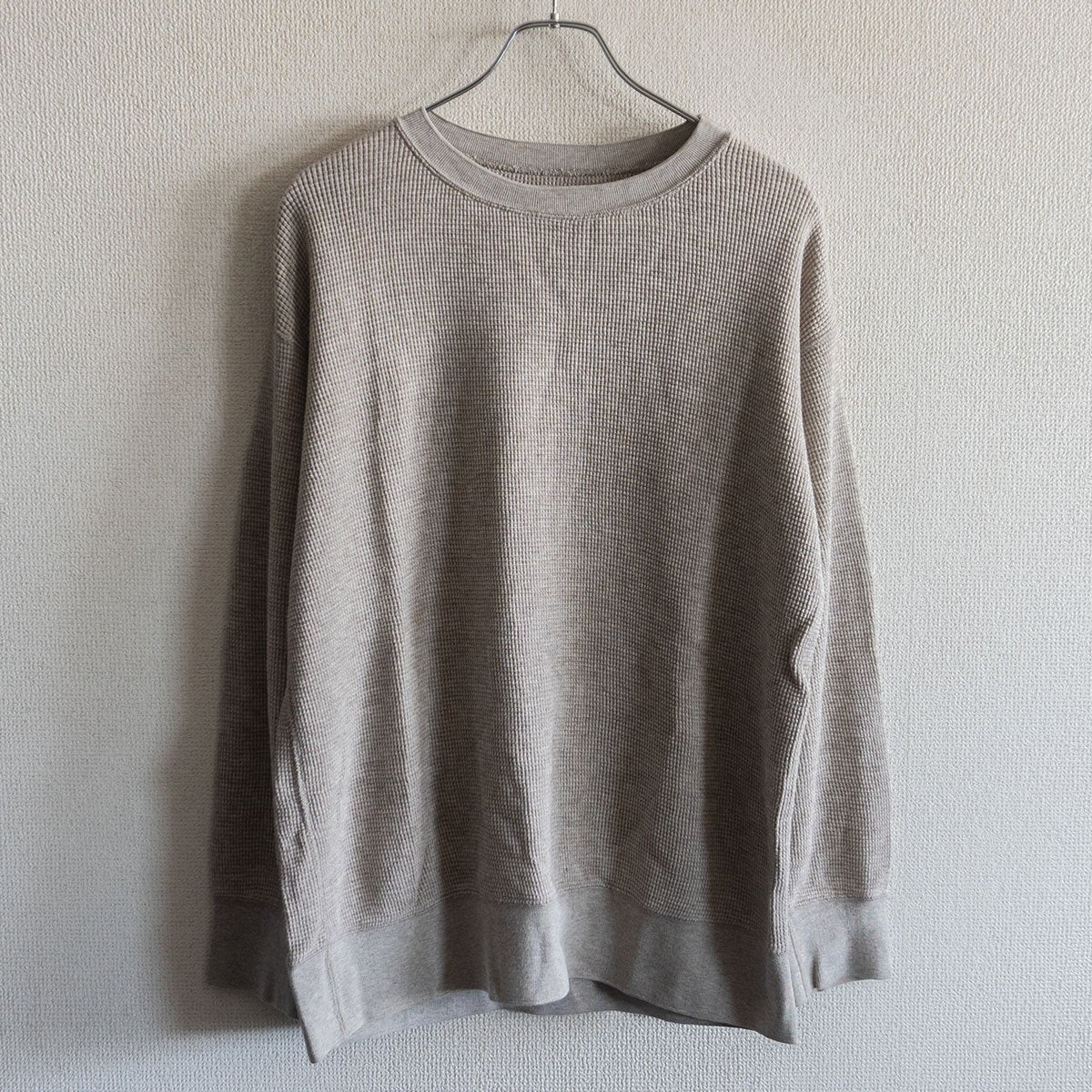 ARTS&SCIENCE Cotton Yak Thermal Top Greige Size M