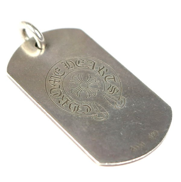 CHROME HEARTS Honolulu Exclusive Large Dog Pendant Silver