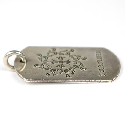 CHROME HEARTS Honolulu Exclusive Large Dog Pendant Silver