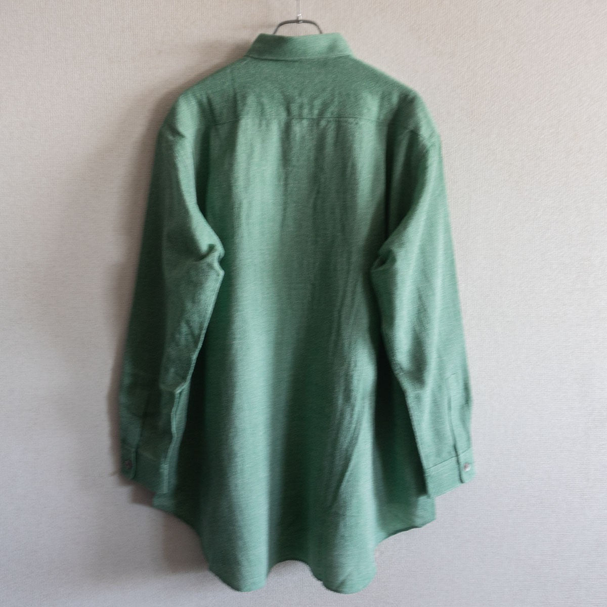 Y's for men Wool Rayon Oversized Shirt Green Size XL