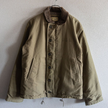 BUZZ RICKSON N-1 Jungle Cloth Deck Jacket Size L