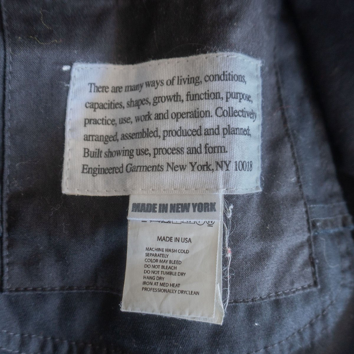 Engineered Garments Cotton Bedford Jacket Size S
