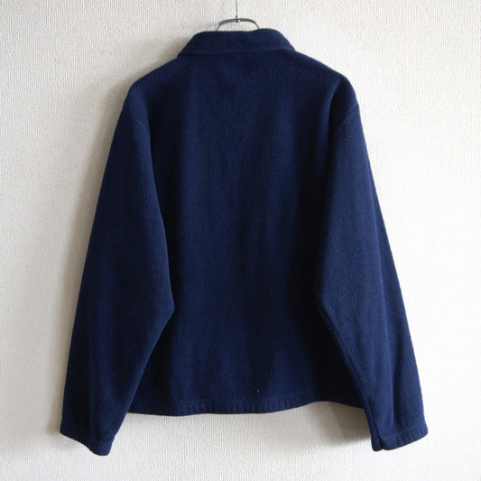 POLO RALPH LAUREN 90s Fleece Swing Top Jacket Navy Size L