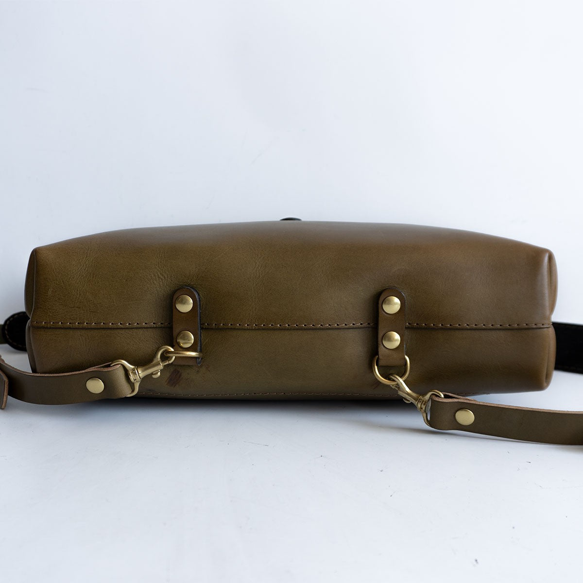 HERZ 3-Way Dalles Leather Bag Green Size ONE SIZE