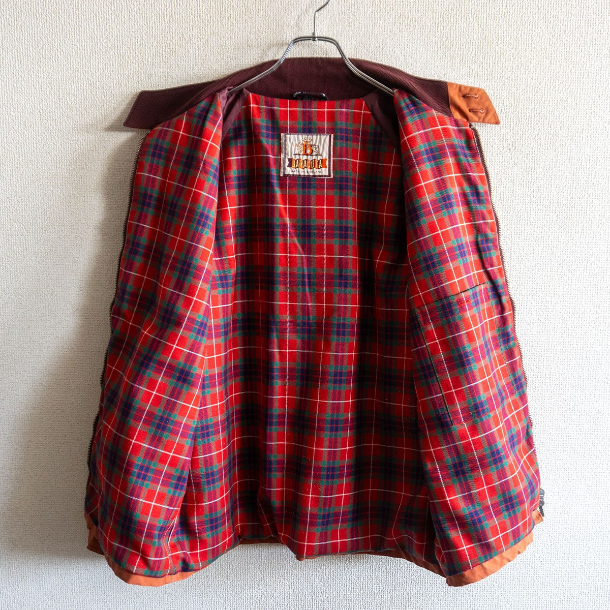 BARACUTA G4 Driving Coat Orange Made in England Size XS