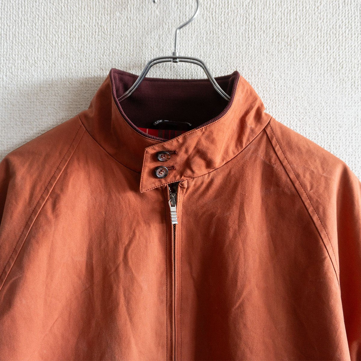 BARACUTA G4 Driving Coat Orange Made in England Size XS