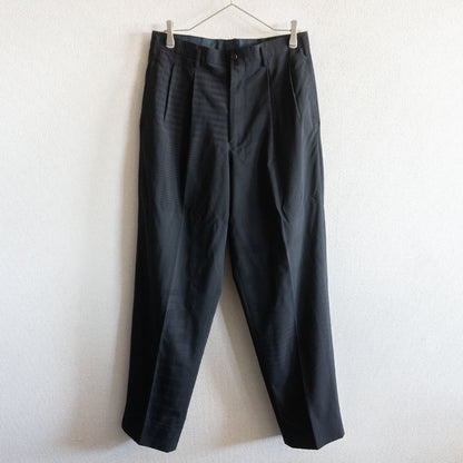 Y's for men 90s Wool 2-Tuck Jacquard Check Slacks Size 32