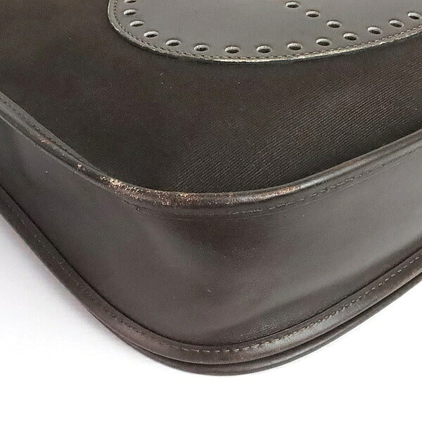 HERMES Evelyne II PM Box Calf Bag Brown