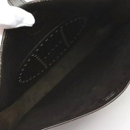 HERMES Evelyne II PM Box Calf Bag Brown