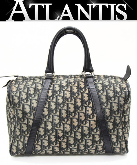 Christian Dior Vintage Trotter Bag Navy