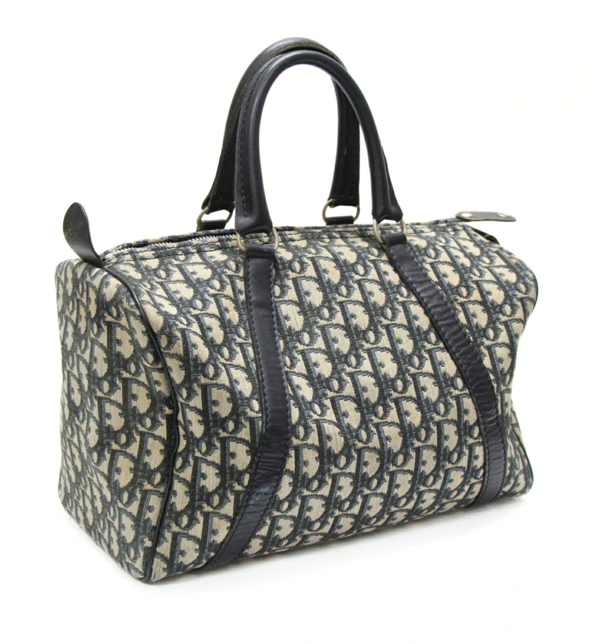 Christian Dior Vintage Trotter Bag Navy