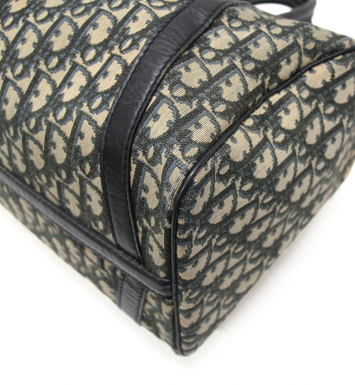Christian Dior Vintage Trotter Bag Navy