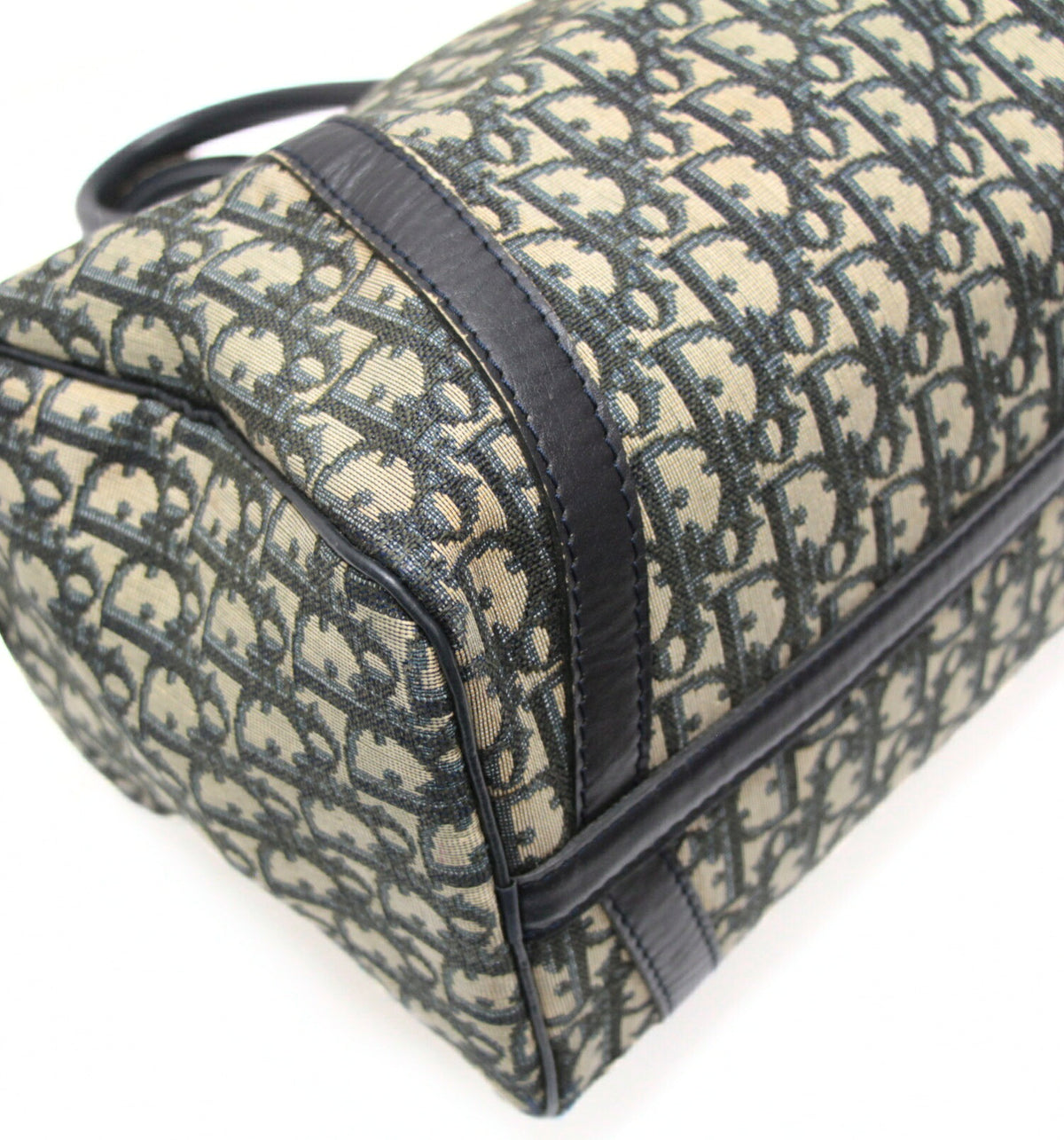 Christian Dior Vintage Trotter Bag Navy