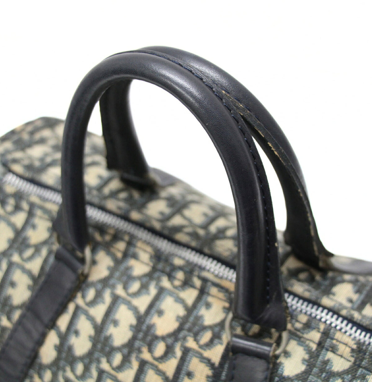 Christian Dior Vintage Trotter Bag Navy