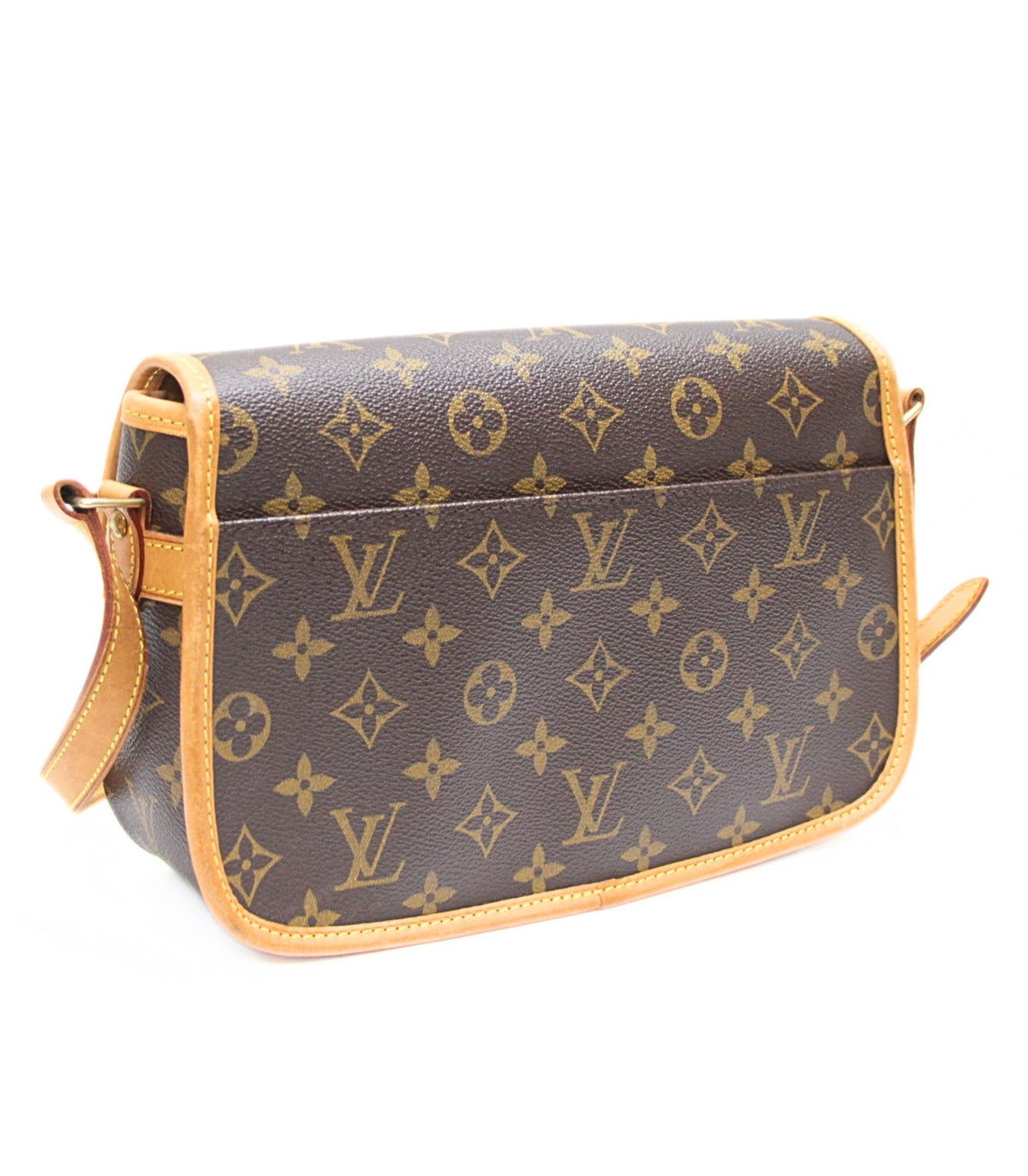 LOUIS VUITTON Sologne Monogram Shoulder Bag M42250 Brown