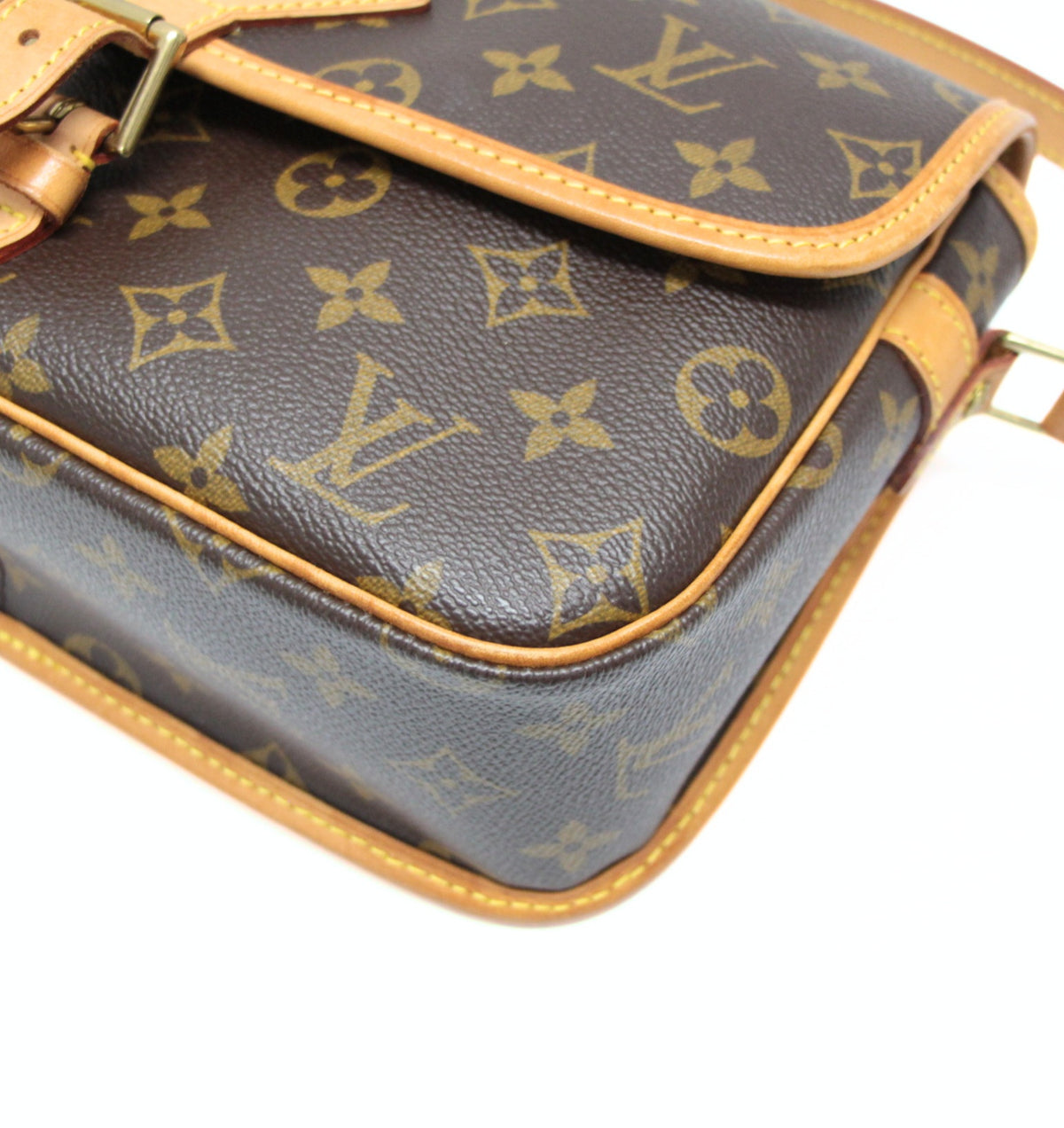 LOUIS VUITTON Sologne Monogram Shoulder Bag M42250 Brown
