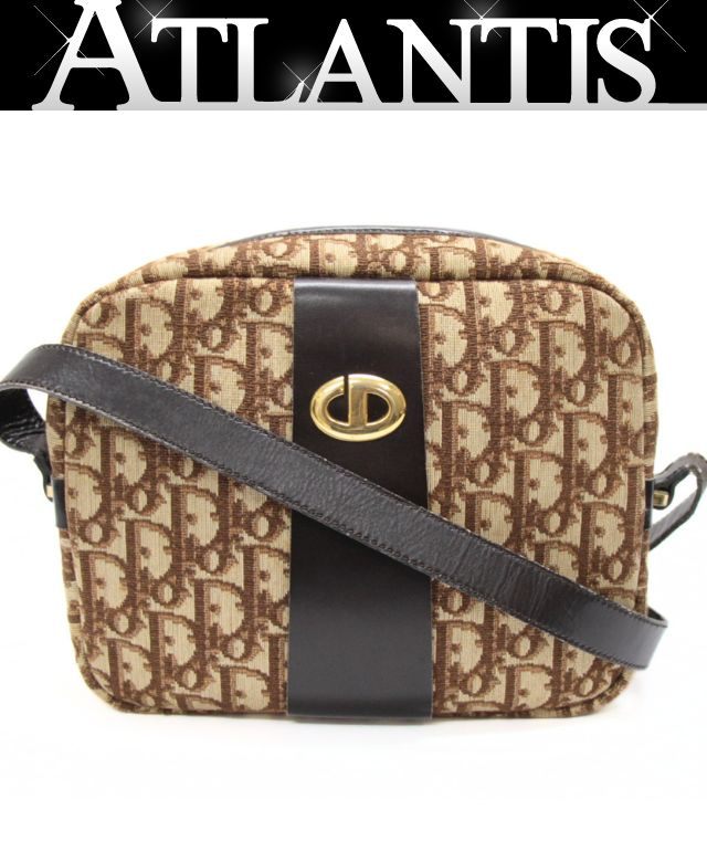 Christian Dior Vintage Trotter Bag Brown