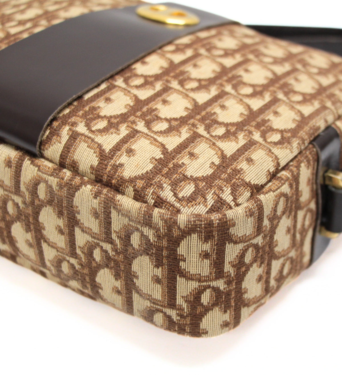 Christian Dior Vintage Trotter Bag Brown