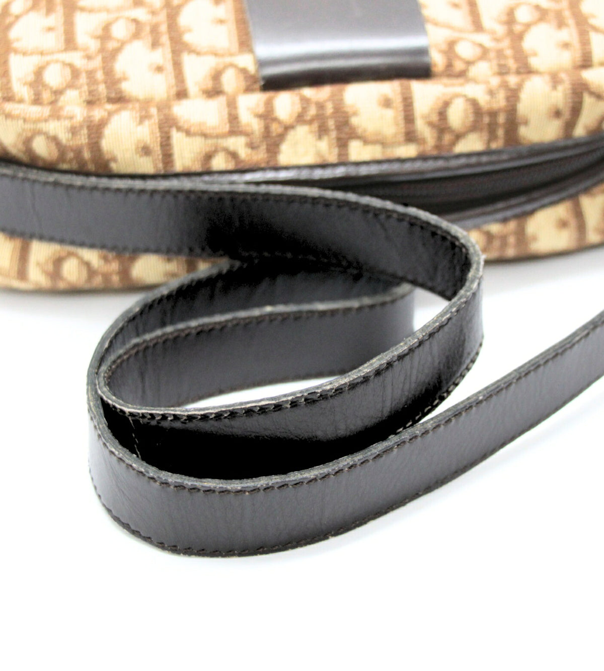 Christian Dior Vintage Trotter Bag Brown