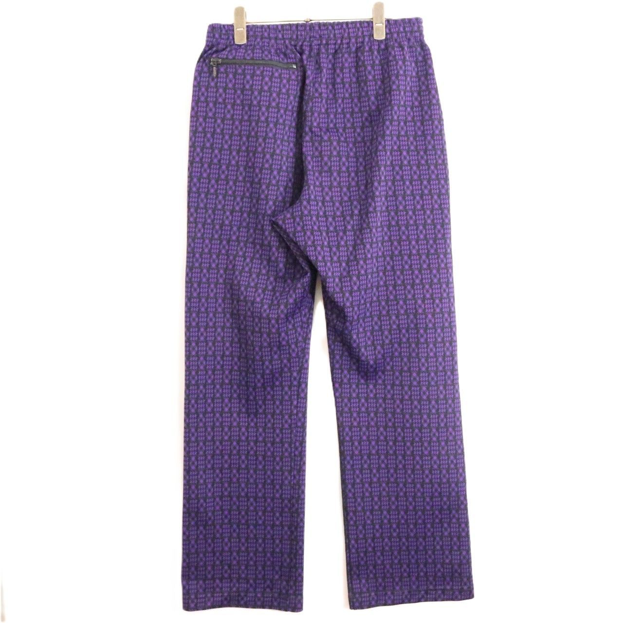 Needles Straight Silhouette Track Pants Purple Sweatpants Size S