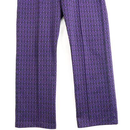 Needles Straight Silhouette Track Pants Purple Sweatpants Size S