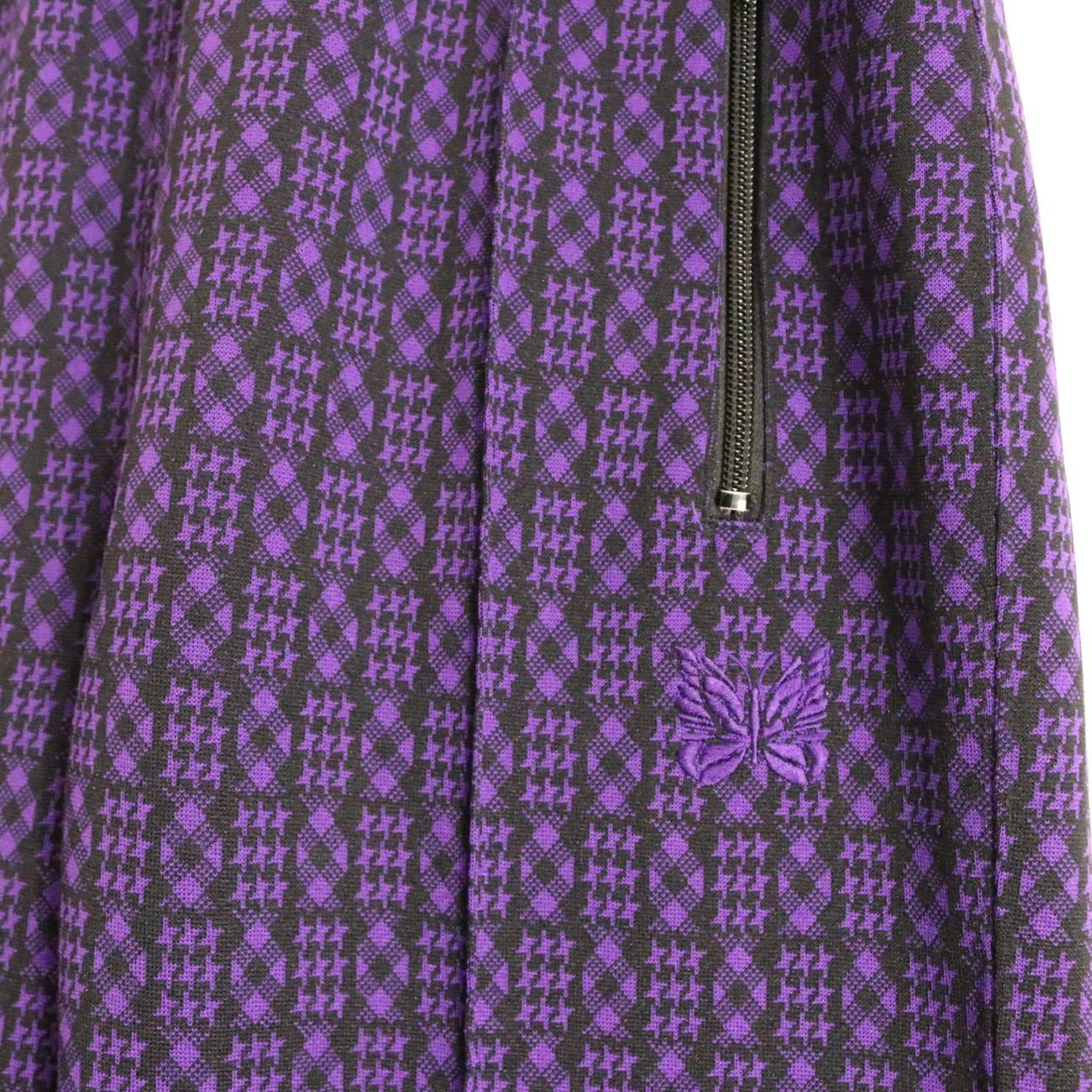 Needles Straight Silhouette Track Pants Purple Sweatpants Size S