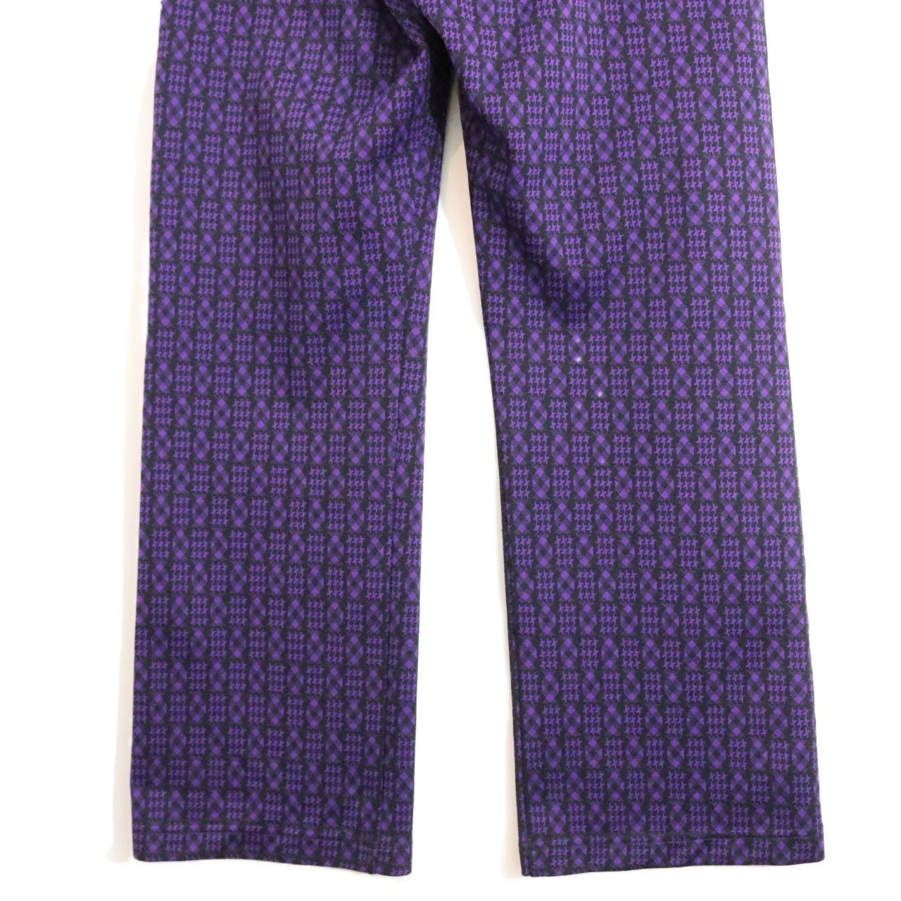 Needles Straight Silhouette Track Pants Purple Sweatpants Size S