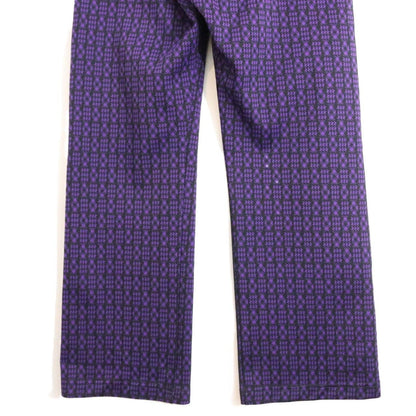 Needles Straight Silhouette Track Pants Purple Sweatpants Size S